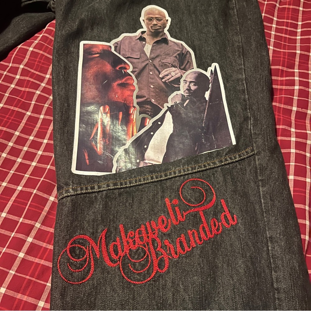 COPY - Vintage Makaveli Tupac Jeans